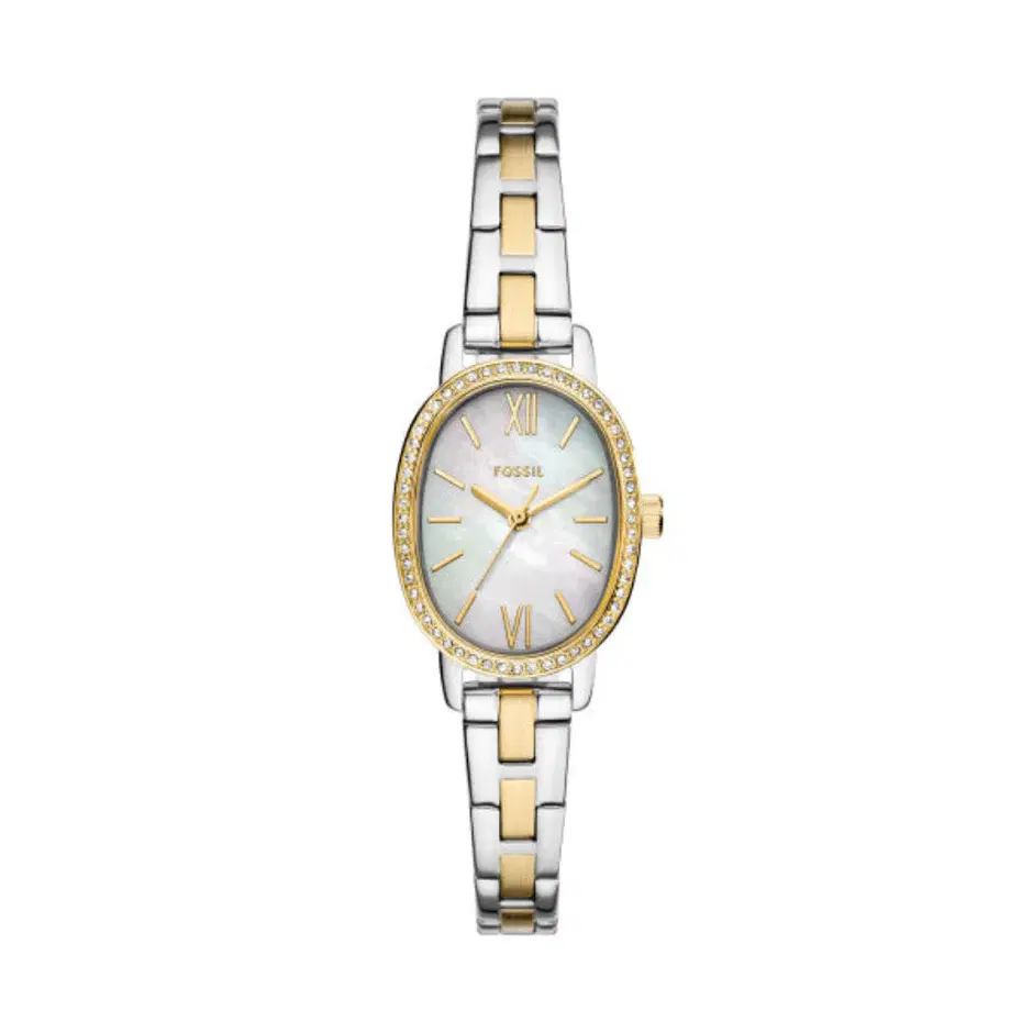 Fossil Penny Women Two Tone Stainless Steel Watch