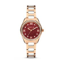 ساعة يد بريتاجنا من شيروتى 1881 للنساء استيل روز قولد 