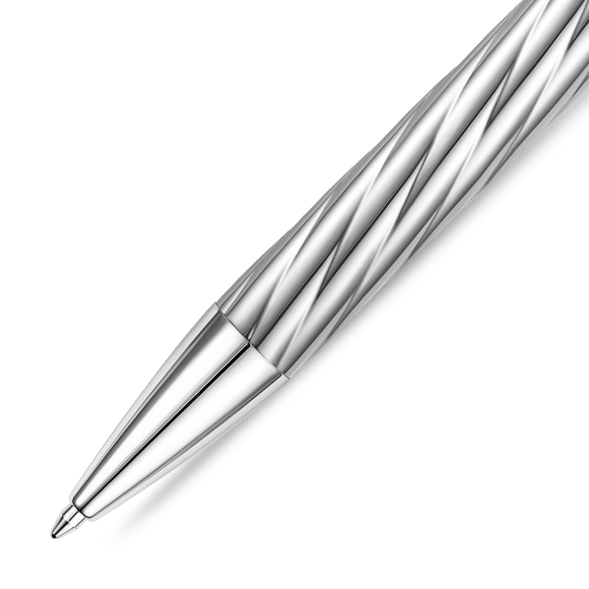 Cerruti 1881 ORAZIO ballpoint pen for men steel silver