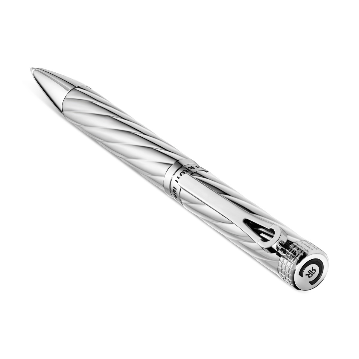 Cerruti 1881 ORAZIO ballpoint pen for men steel silver