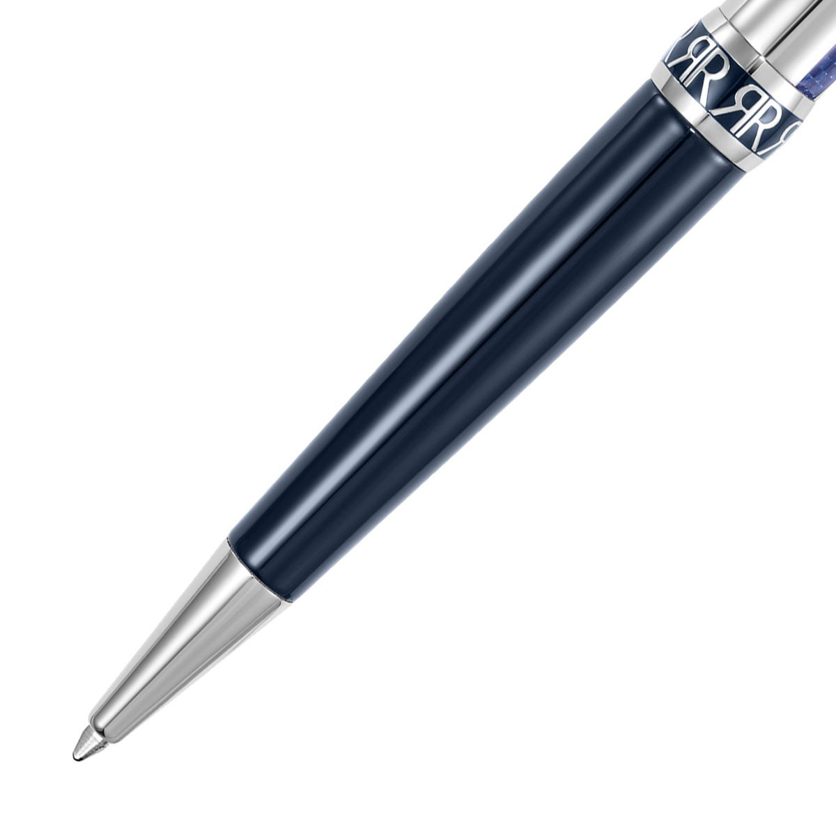 Cerruti 1881 LUCIANO Ballpoint Pen Silver and Blue