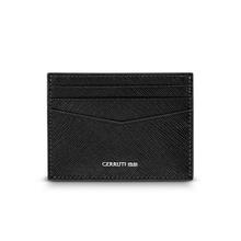 Cerruti 1881 Black Leather Card Holder
