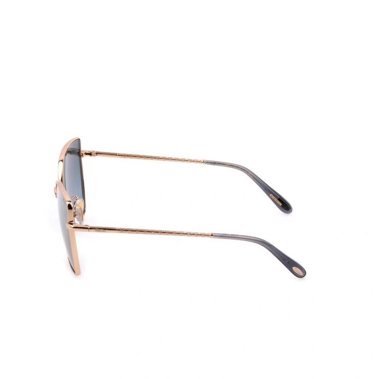 Chopard sunglasses for ladies with Polished rose gold