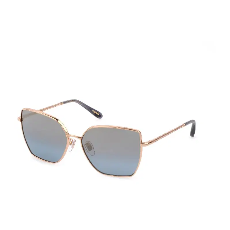 Chopard sunglasses for ladies with Polished rose gold