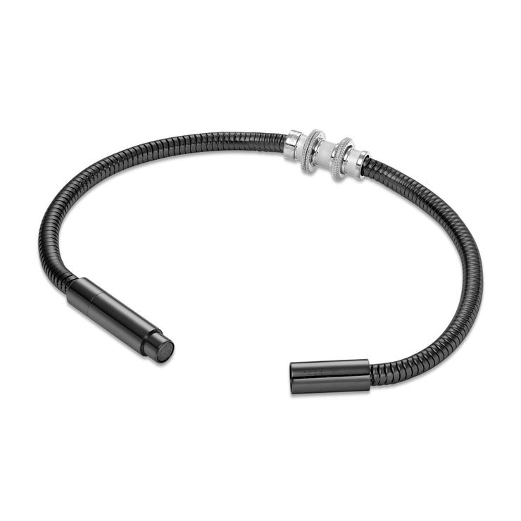 Cerruti 1881 Men's Black Stainless Steel Bracelet