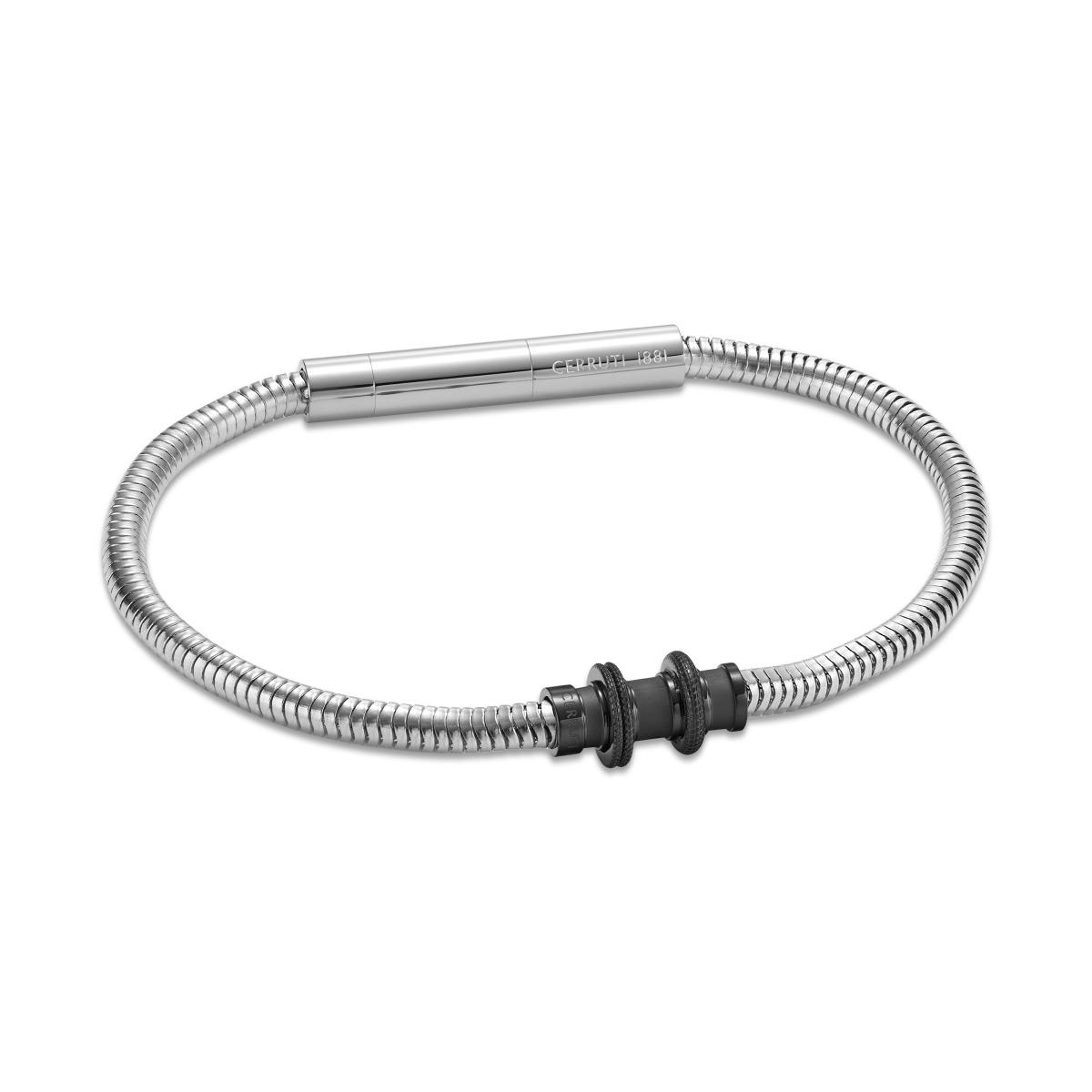 Cerruti 1881 Men's Stainless Steel Bracelet - Sleek Silver 