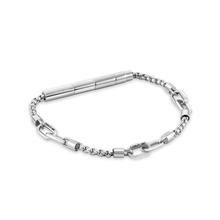 سوار شيروتى 1881 سافيريو رجالي باللون الفضي