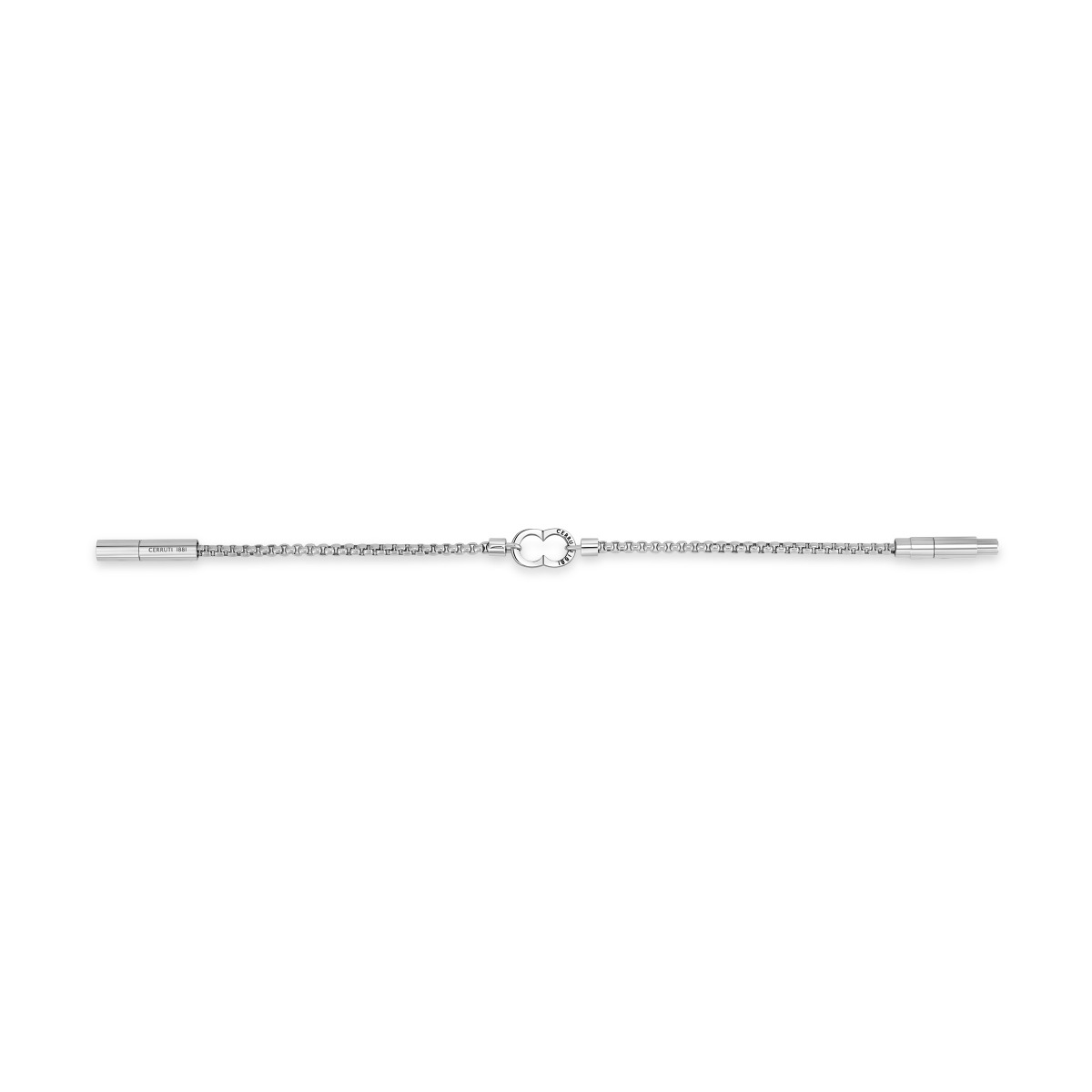Cerruti 1881 Saverio Men Silver Stainless Steel Bracelet