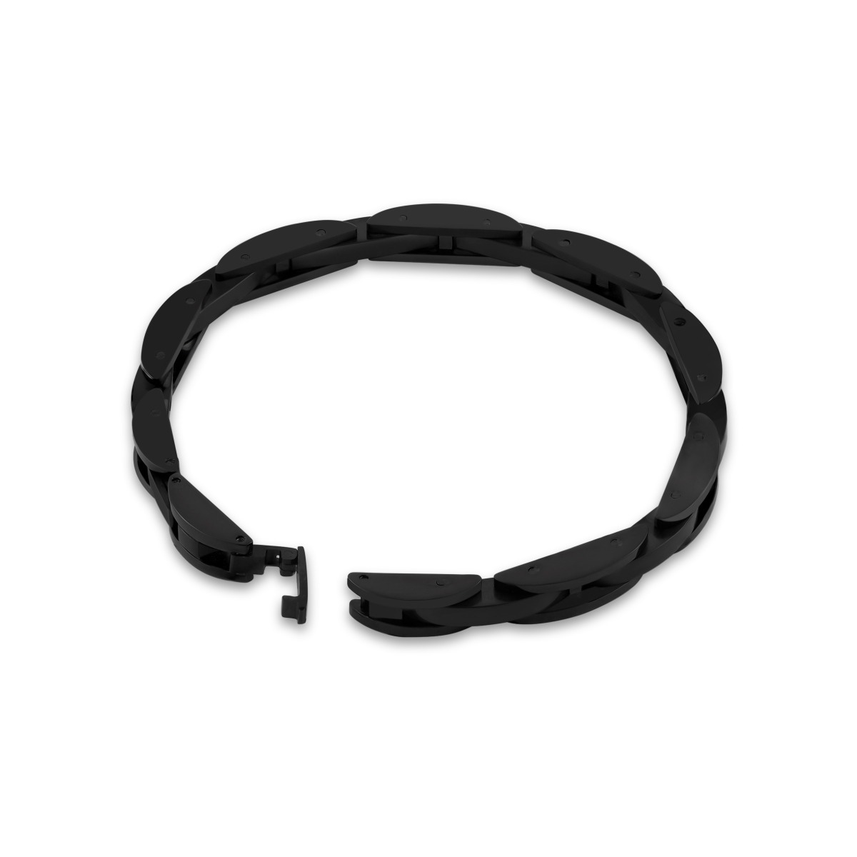 Cerruti 1881 Tito Men Black Steel Bracelet