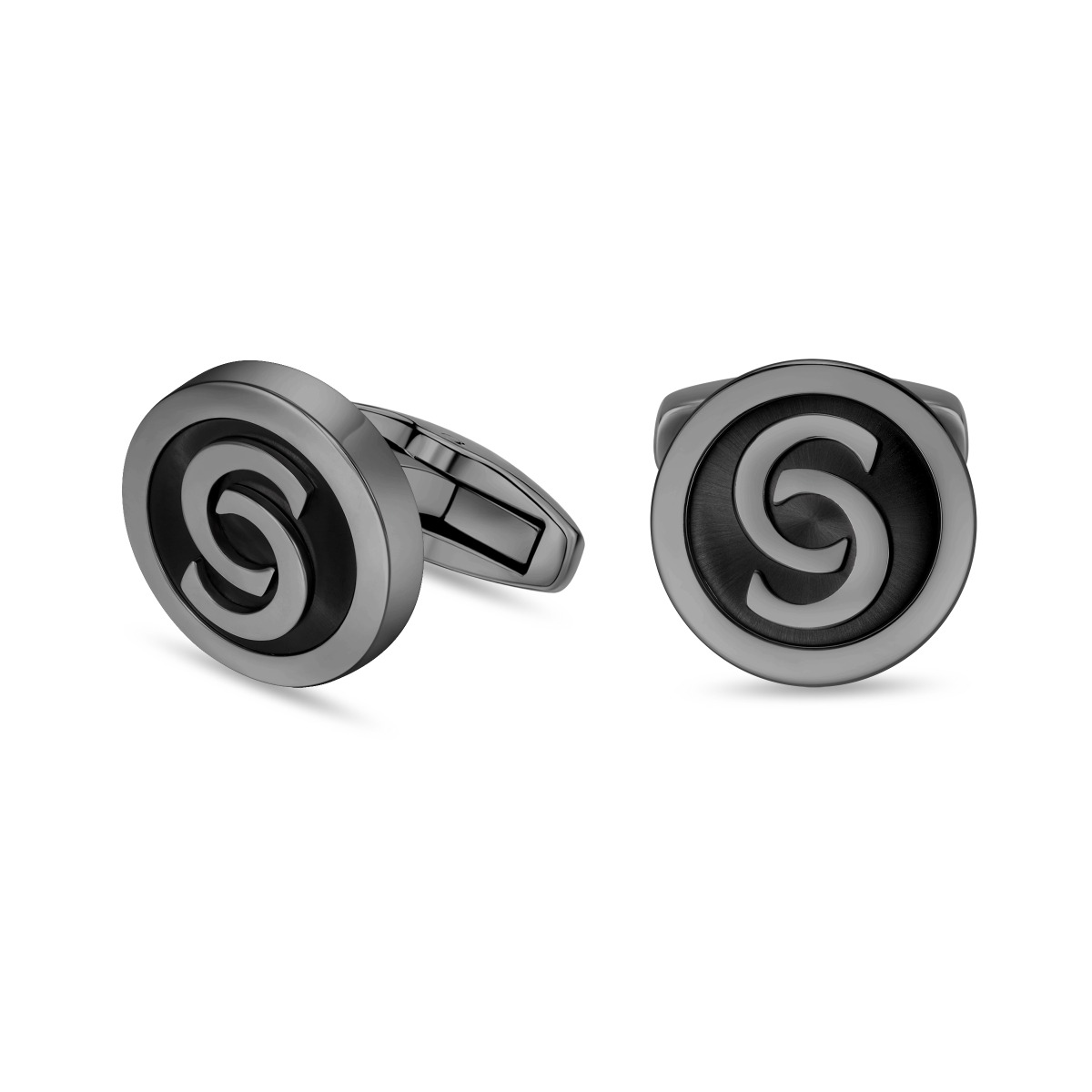 Cerruti 1881 Orlando Men Cufflinks Gunmetal