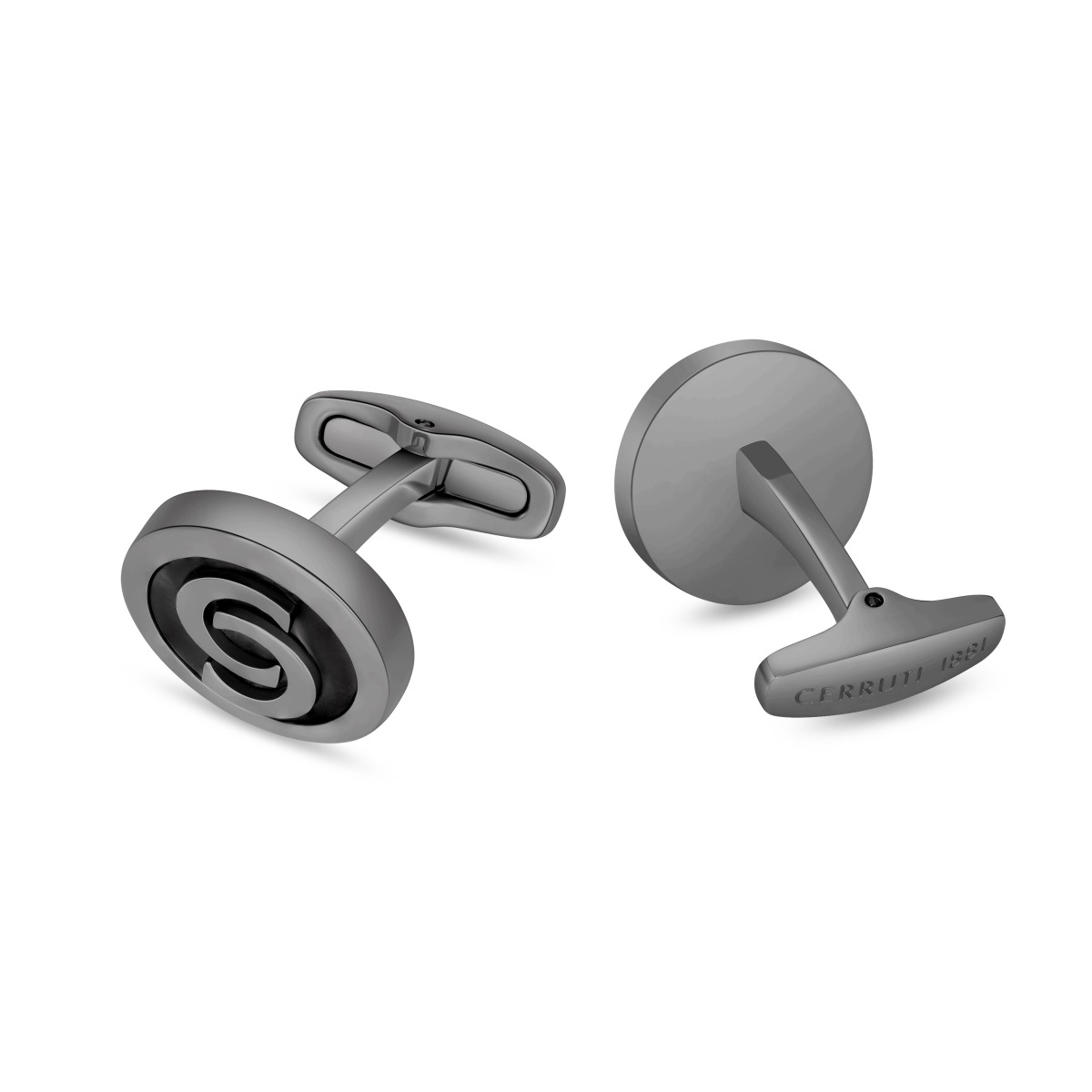 Cerruti 1881 Orlando Men Cufflinks Gunmetal