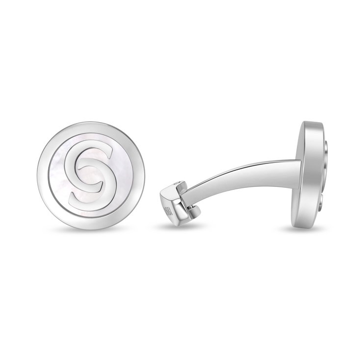 Cerruti 1881 Orlando Men Cufflinks Silver Stainless Steel