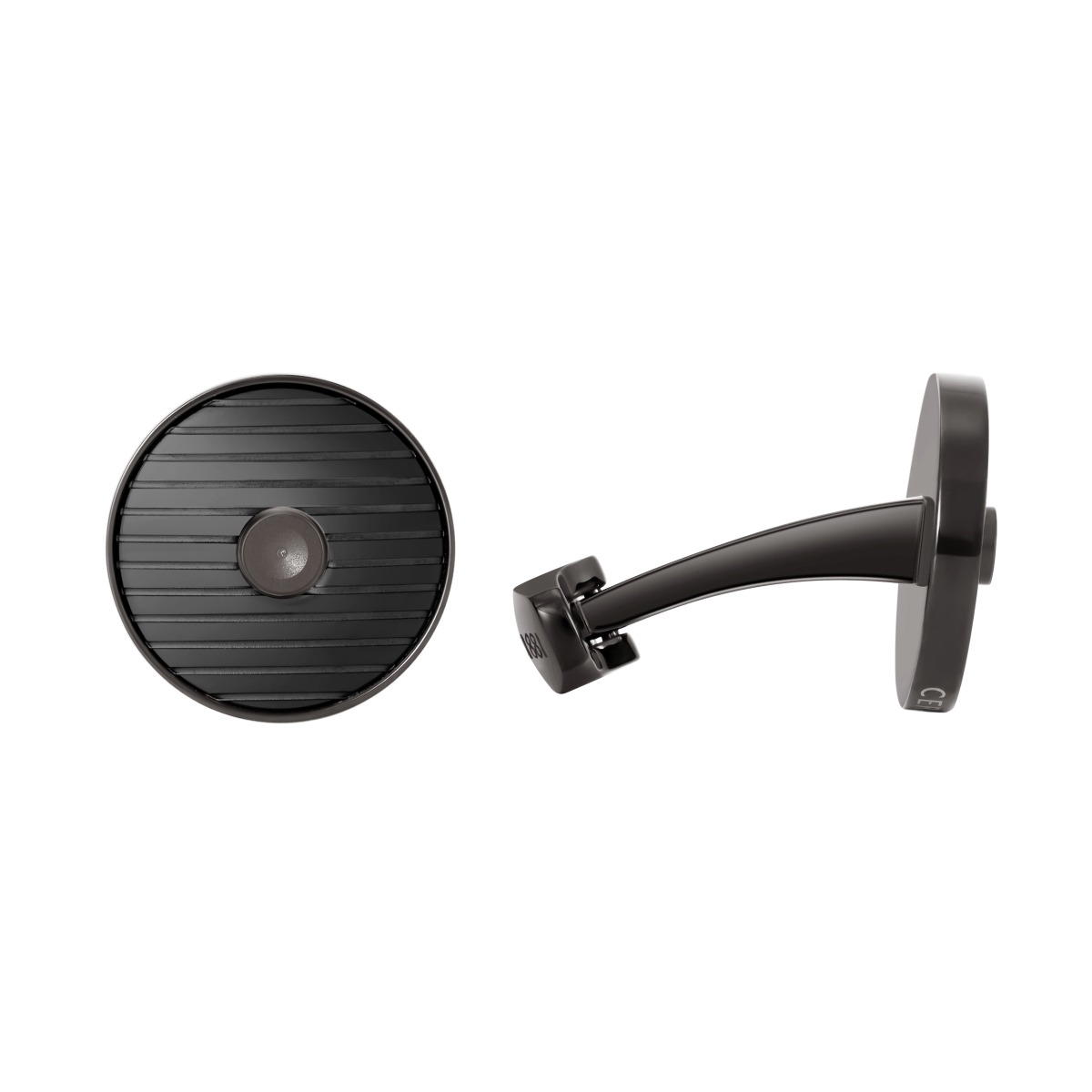 Cerruti 1881 Camillo Black and Gunmetal Men's Cufflinks