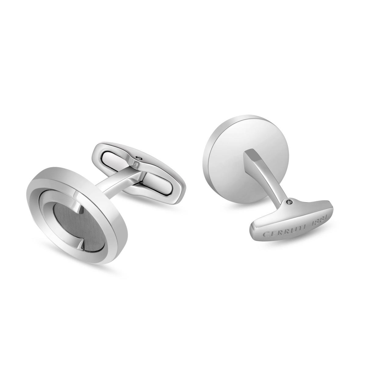 Cerruti 1881 Ivo Silver Men's Cufflinks