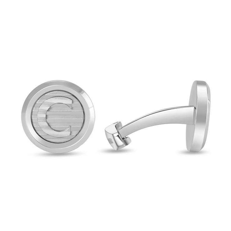 Cerruti 1881 Fabio Silver Men's Cufflinks