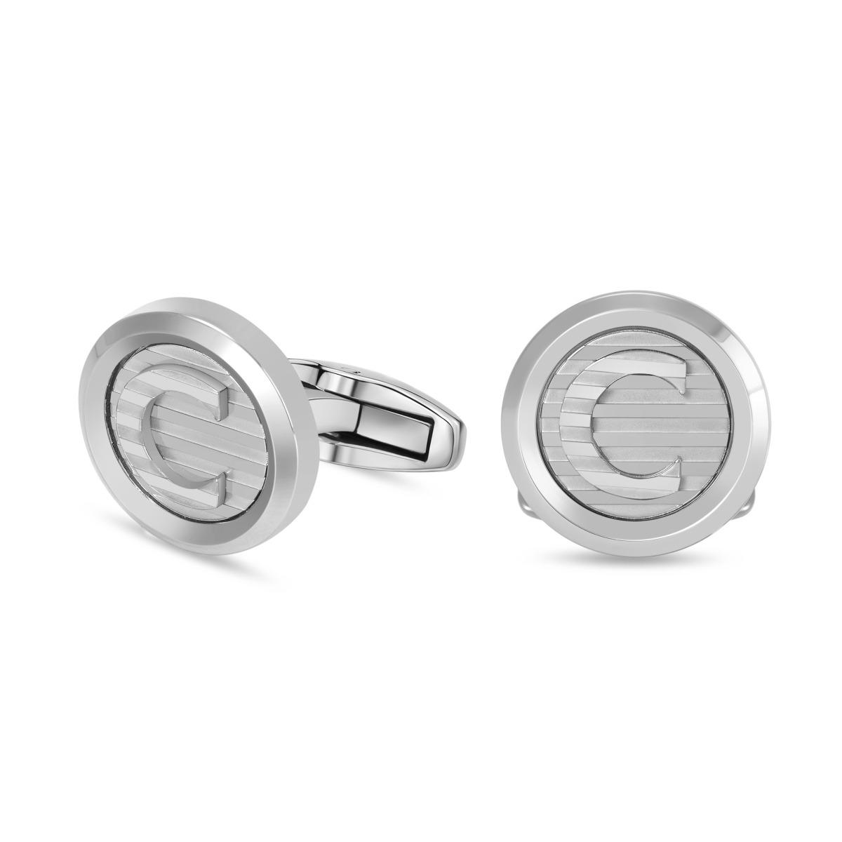 Cerruti 1881 Fabio Silver Men's Cufflinks