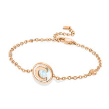 سوار سيركولو نسائي من شيروتى 1881 باللون الروز جولد