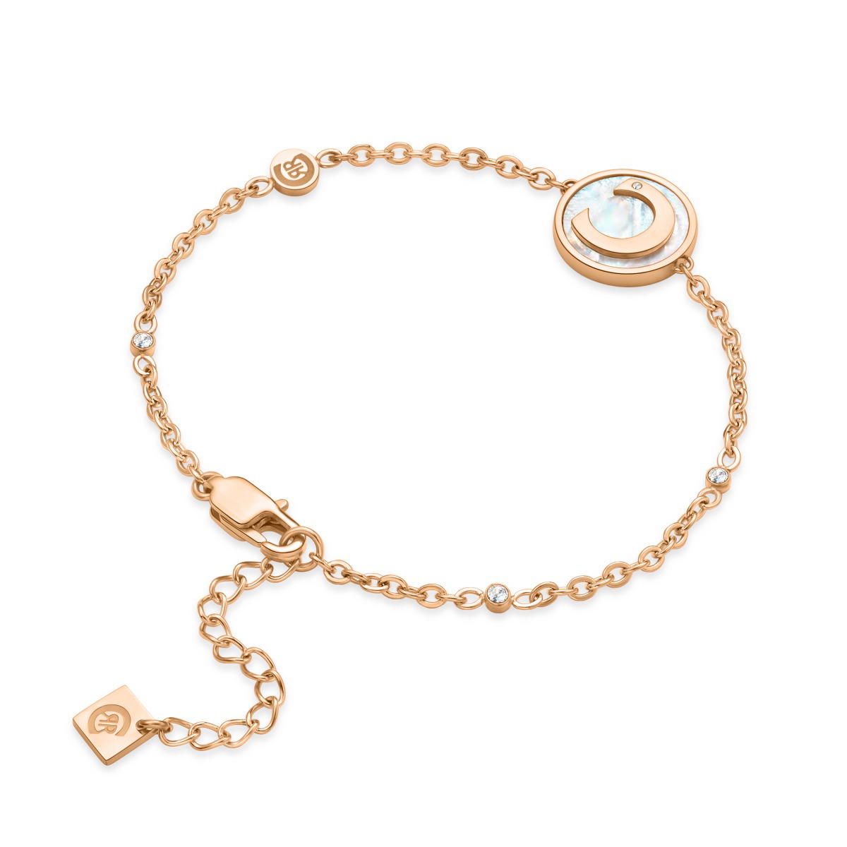 Cerruti 1881 CIRCULO Ladies Bracelet Rose Gold Tone