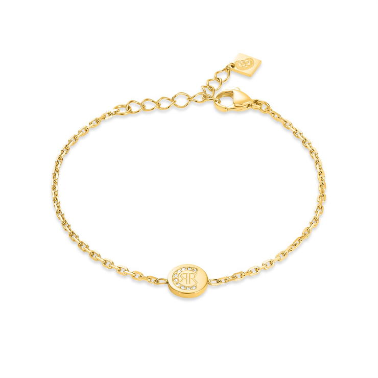Cerruti 1881 Gold-Plated Bracelet with Zircon