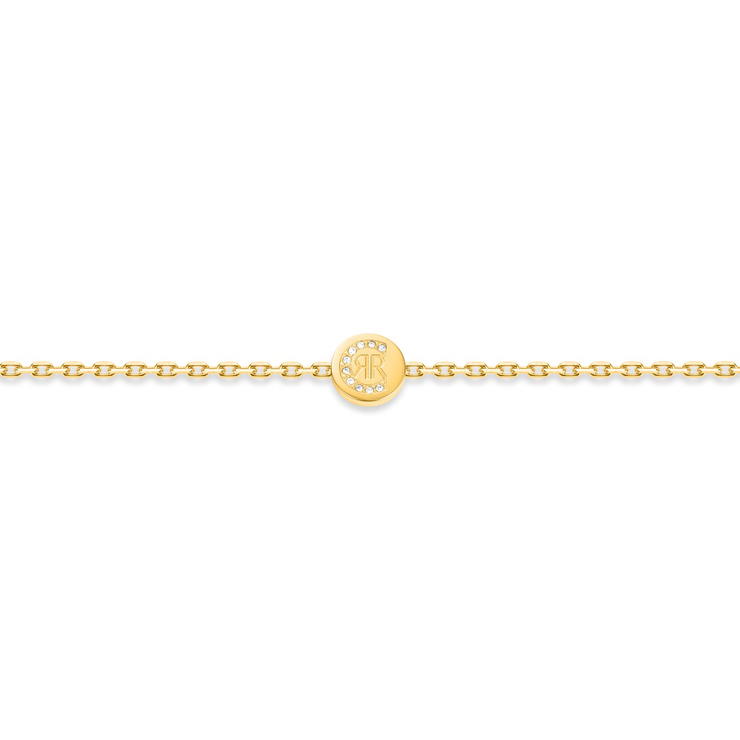 Cerruti 1881 Gold-Plated Bracelet with Zircon