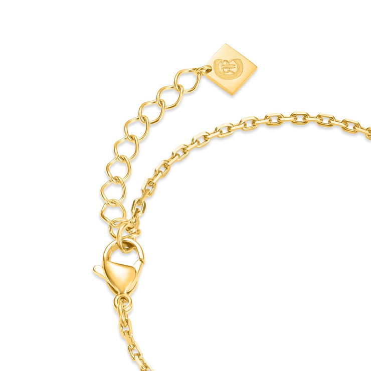 Cerruti 1881 Gold-Plated Bracelet with Zircon