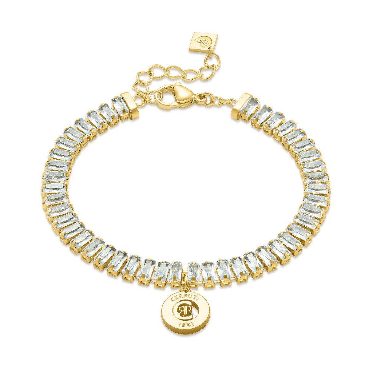 Cerruti 1881 CLAUDIA Women Bracelet Gold Tone - Crystal 