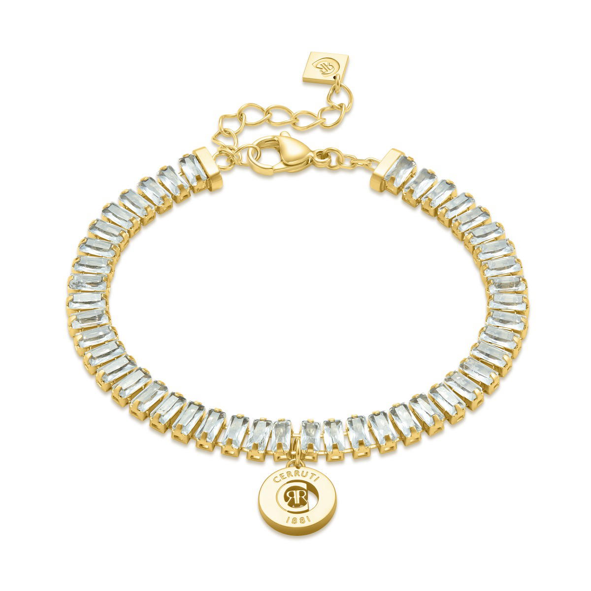 Cerruti 1881 CLAUDIA Women Bracelet Gold Tone - Crystal 