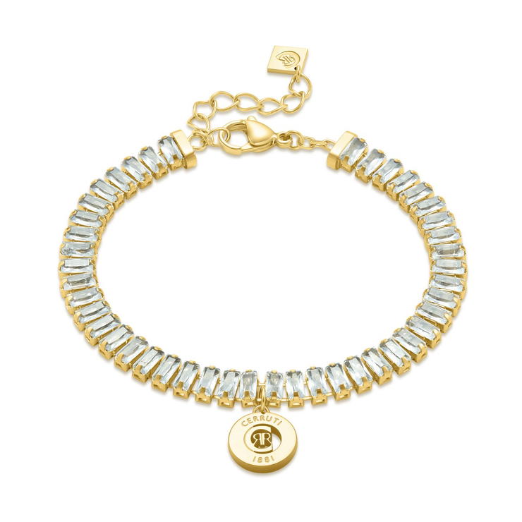 Cerruti 1881 CLAUDIA Women Bracelet Gold Tone - Crystal 