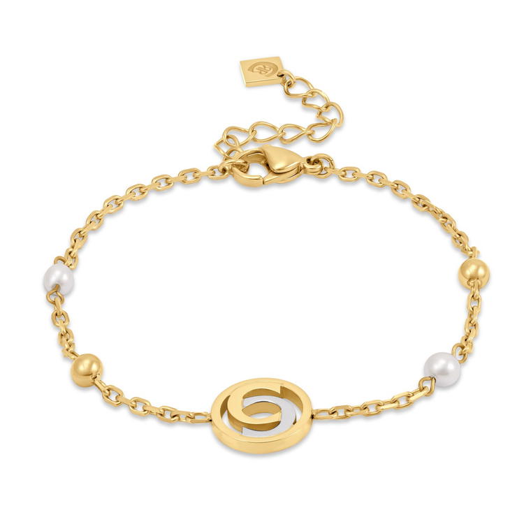 Cerruti 1881 CELESTE Ladies Gold Crystal Bracelet
