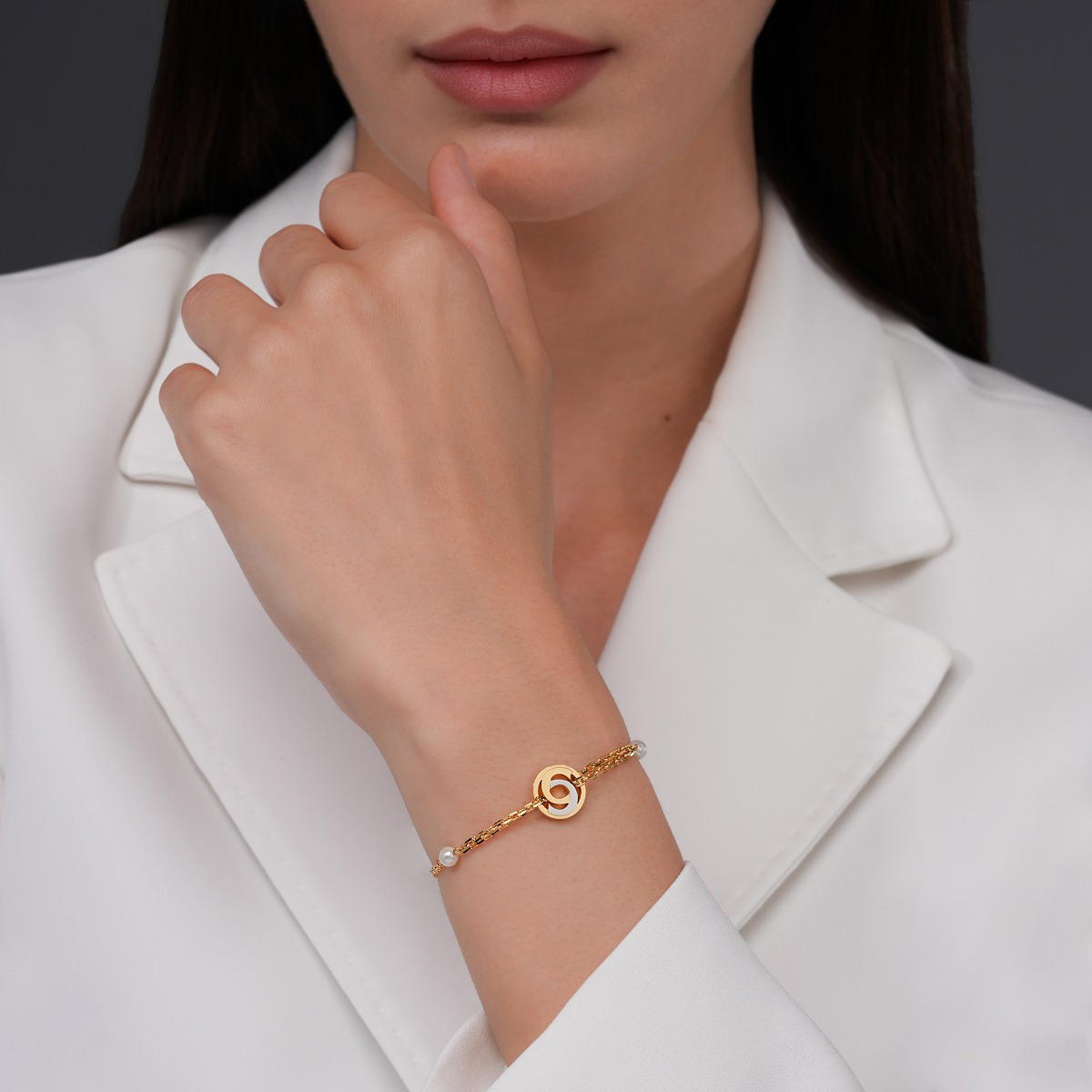 Cerruti 1881 CELESTE Ladies Gold Bracelet