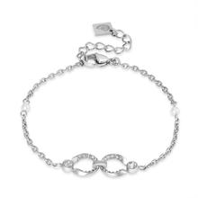 Cerruti 1881 CELESTE Ladies Bracelet Silver Crystal Bracelet