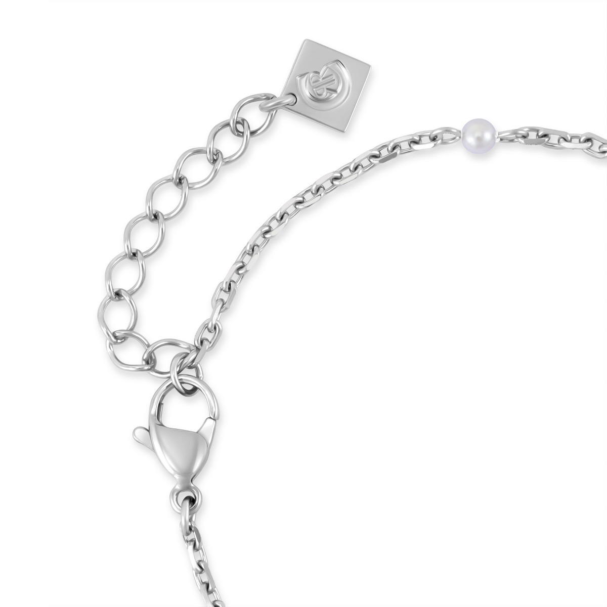 اسوارة سيليستى من شيروتى 1881 للنساء فضية مزينة بالكريستال