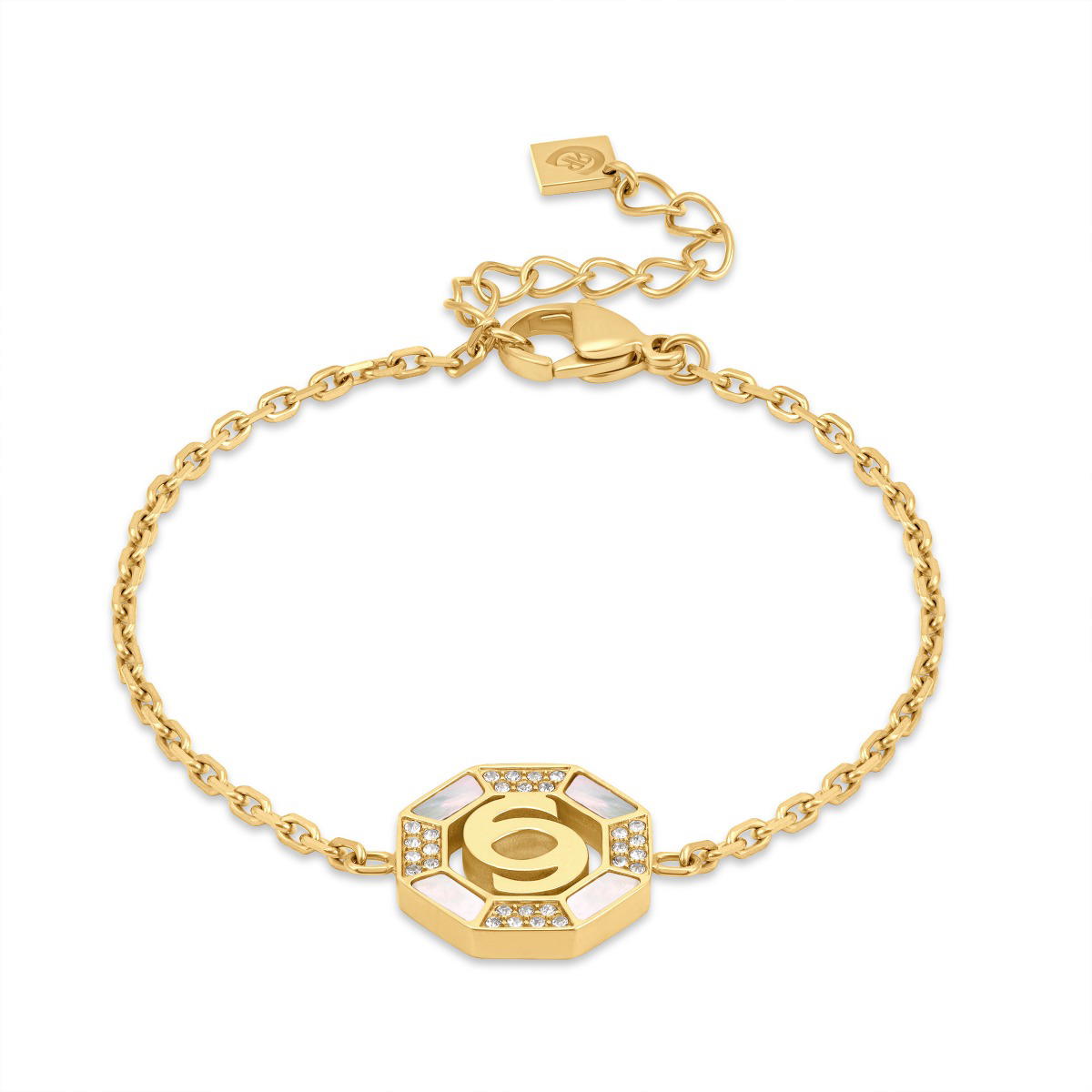 Cerruti 1881 LLEANA Ladies Gold Crystal Bracelet