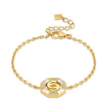 اسوارة ليانا من شيروتى 1881 للنساء استيل ذهبى مع كريستال