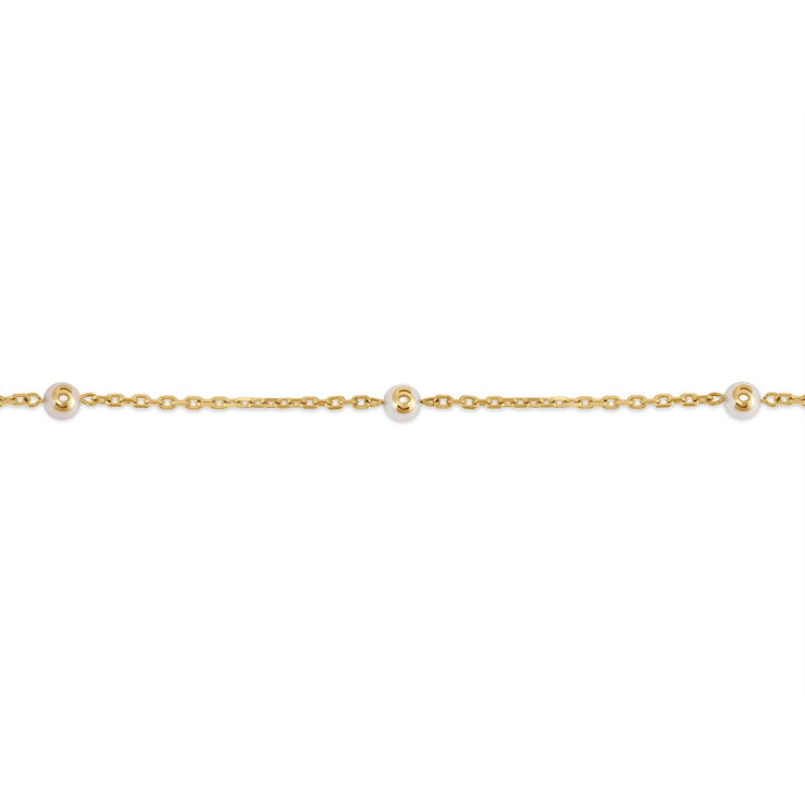Cerruti 1881 NOEMI Ladies Bracelet Gold Tone with Pearl 