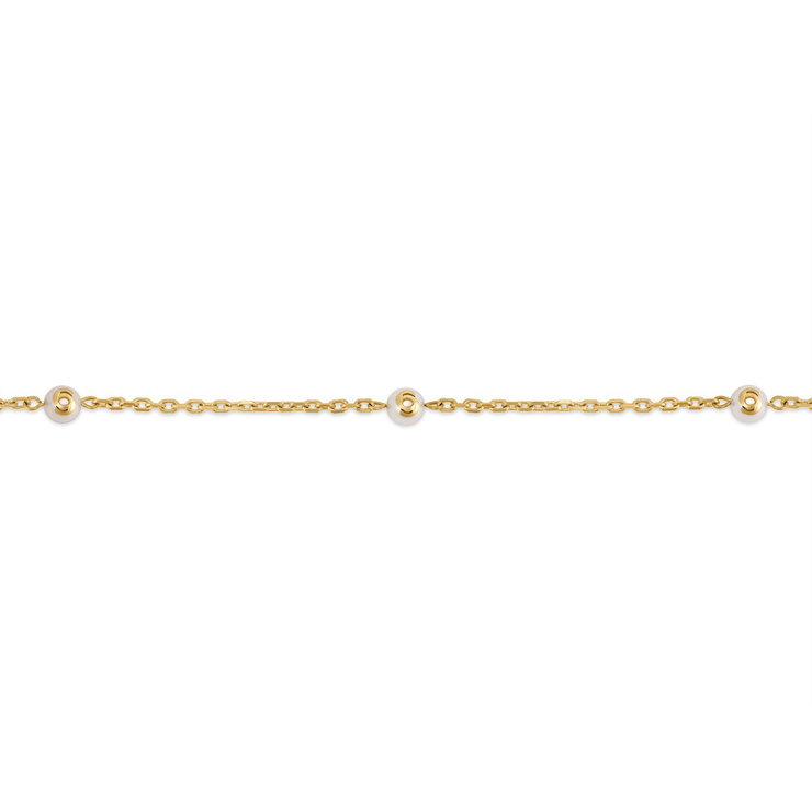 Cerruti 1881 NOEMI Ladies Bracelet Gold Tone with Pearl