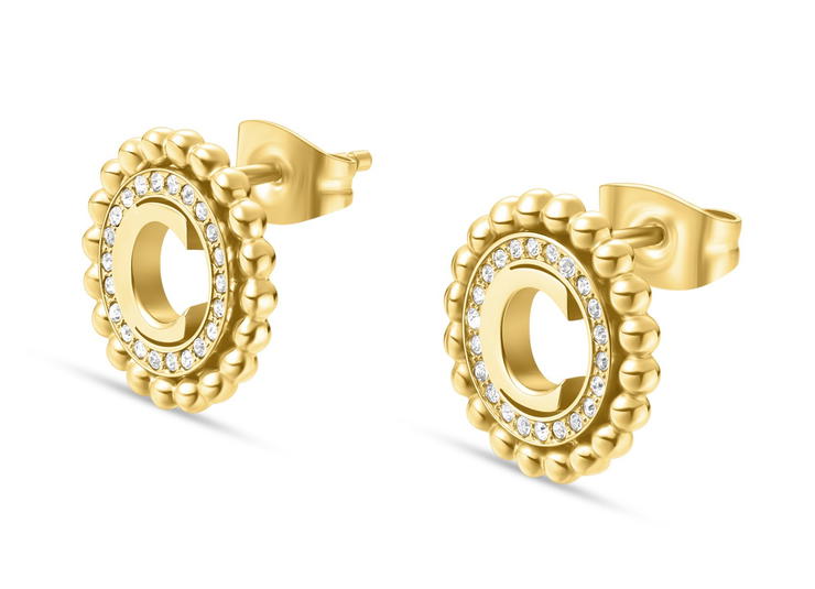 Cerruti 1881 Bianca Women Gold Tone Steel Earring