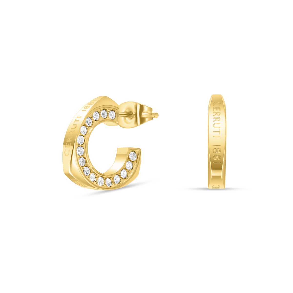 Cerruti 1881 GIULIA Earrings for Women Gold Tone