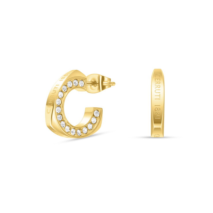 Cerruti 1881 GIULIA Earrings for Women Gold Tone