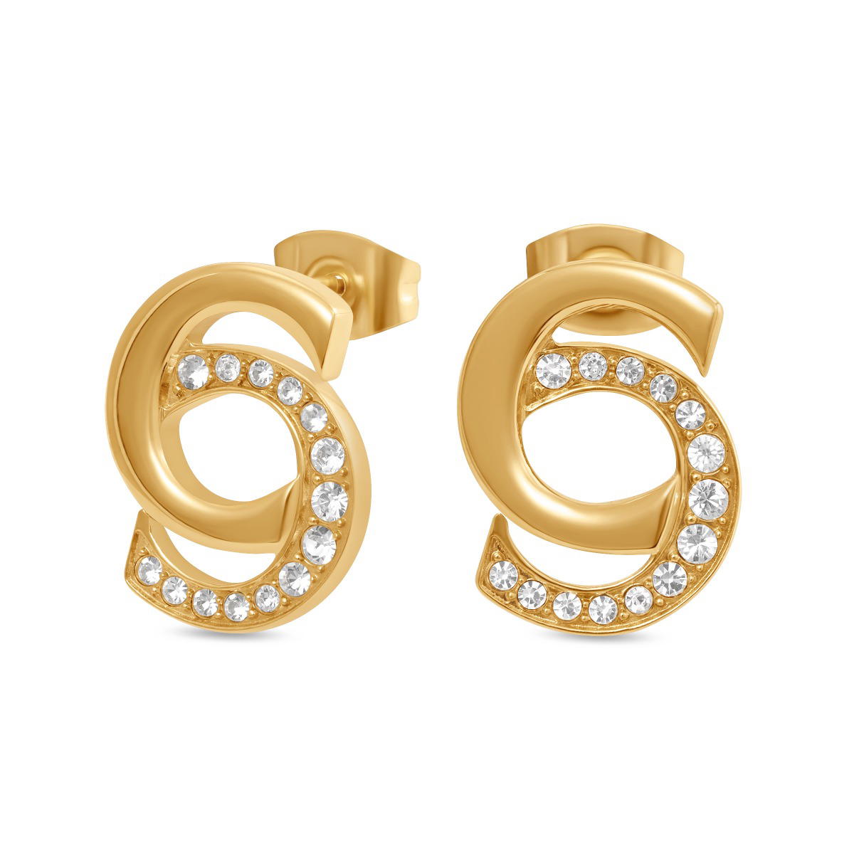 Cerruti 1881 Marina Women Gold Tone Steel Earrings