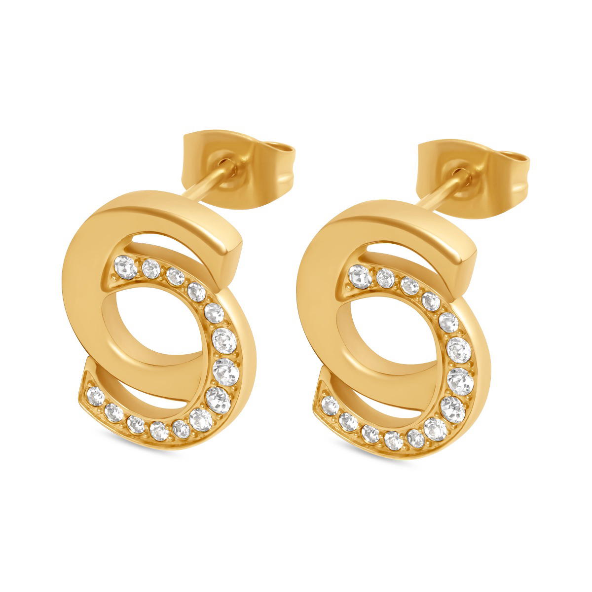 Cerruti 1881 Marina Women Gold Tone Steel Earrings