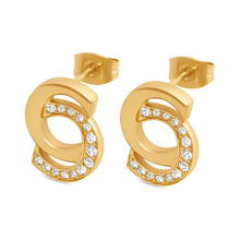 Cerruti 1881 Marina Women Gold Tone Steel Earrings