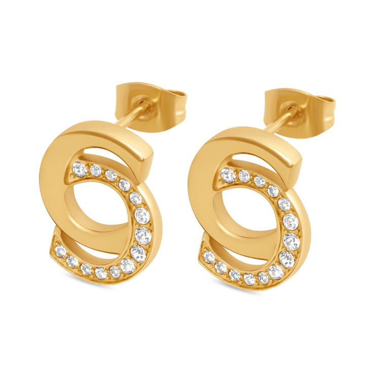 Cerruti 1881 Marina Women Gold Tone Steel Earrings