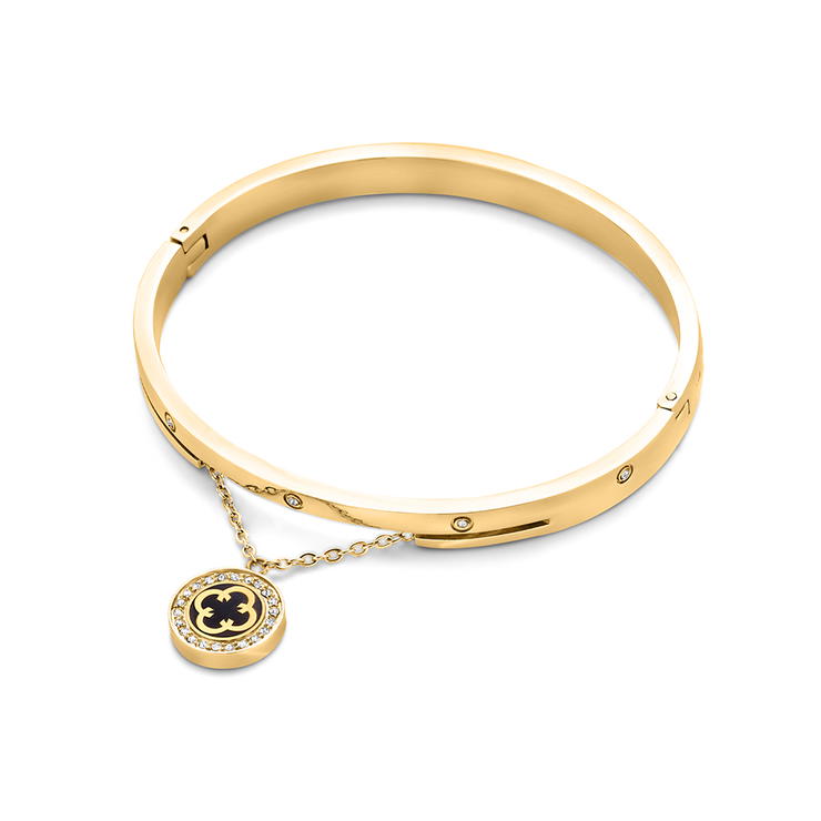 Cerruti 1881 ONGRC bangle for women steel gold 