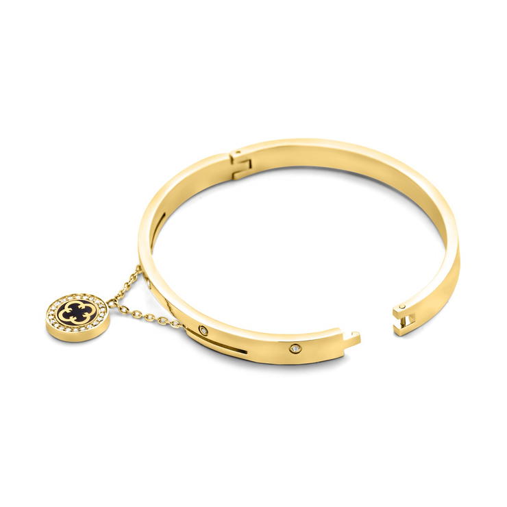 Cerruti 1881 ONGRC bangle for women steel gold 