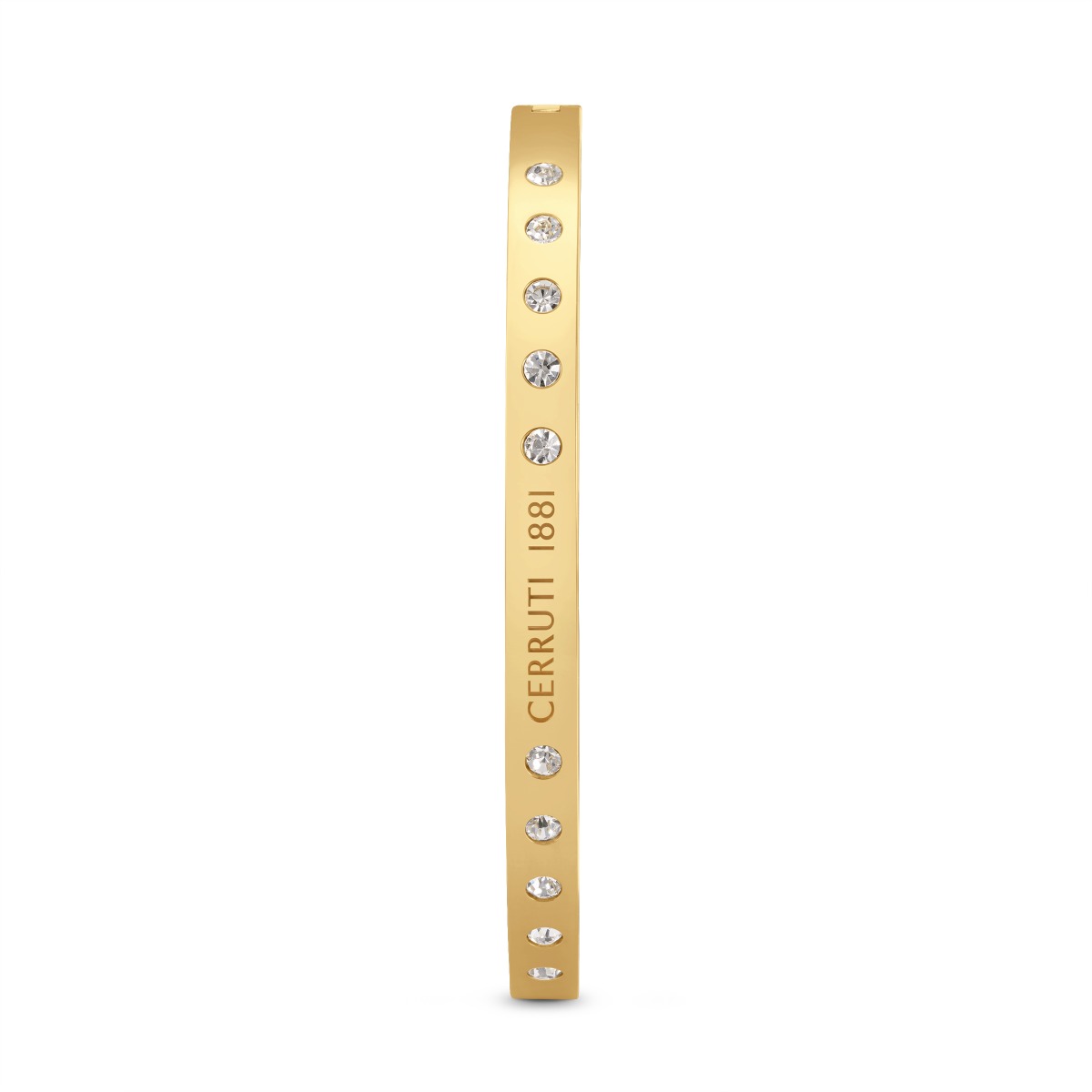Cerruti 1881 ISADORA Ladies Bangle Gold Tone with Crystal
