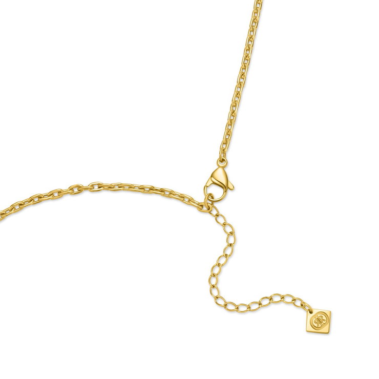 CERRUTI 1881 Elegant Green Enamel Lariat Necklace