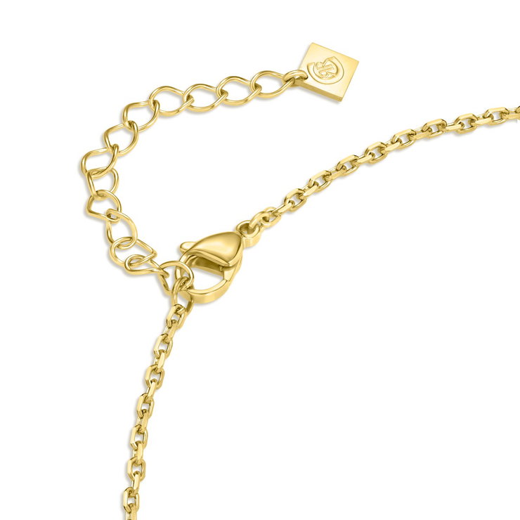 Cerruti 1881 Gold-Plated Necklace with Infinity Zircon Pendant
