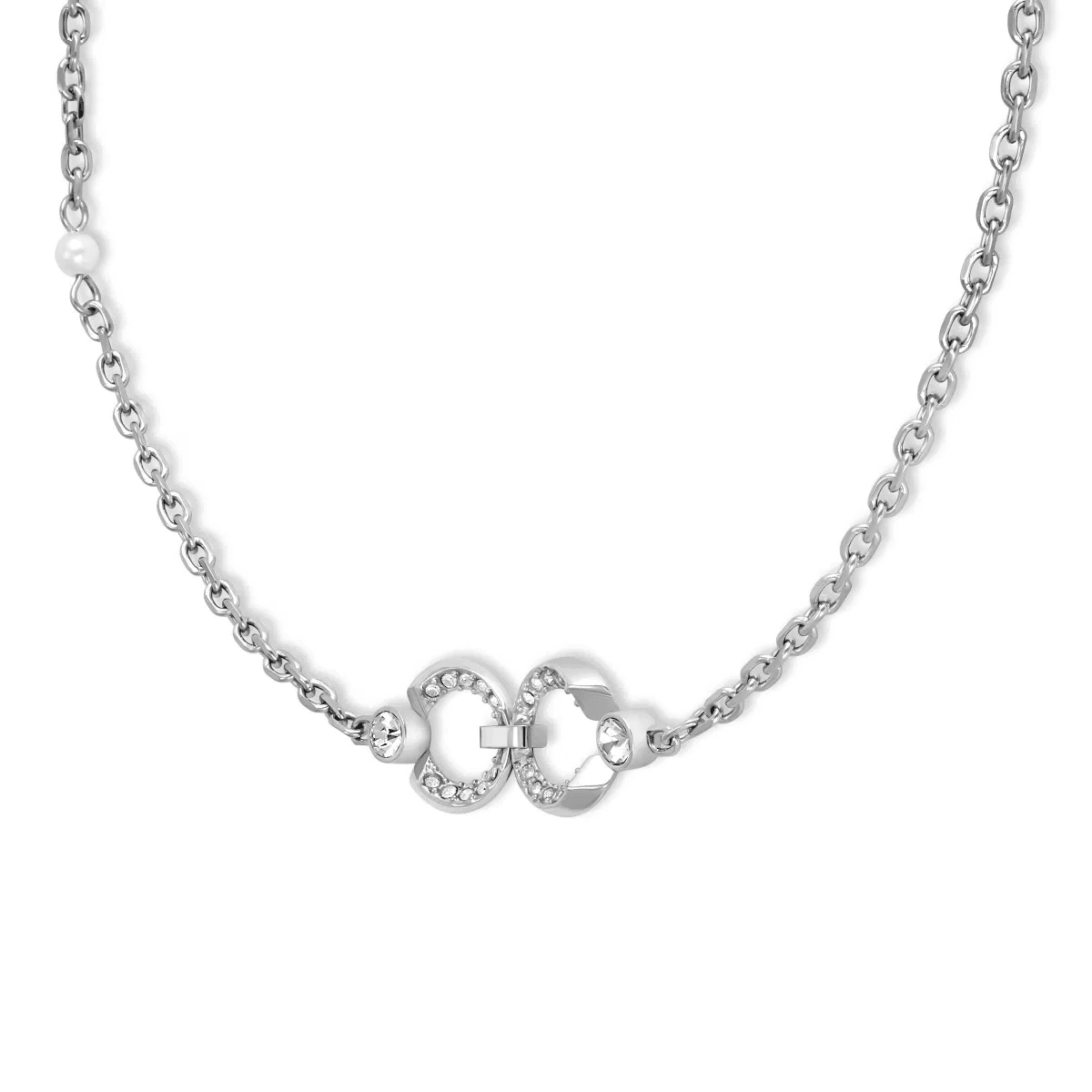 Cerruti 1881 CELESTE Ladies Necklace Silver Tone