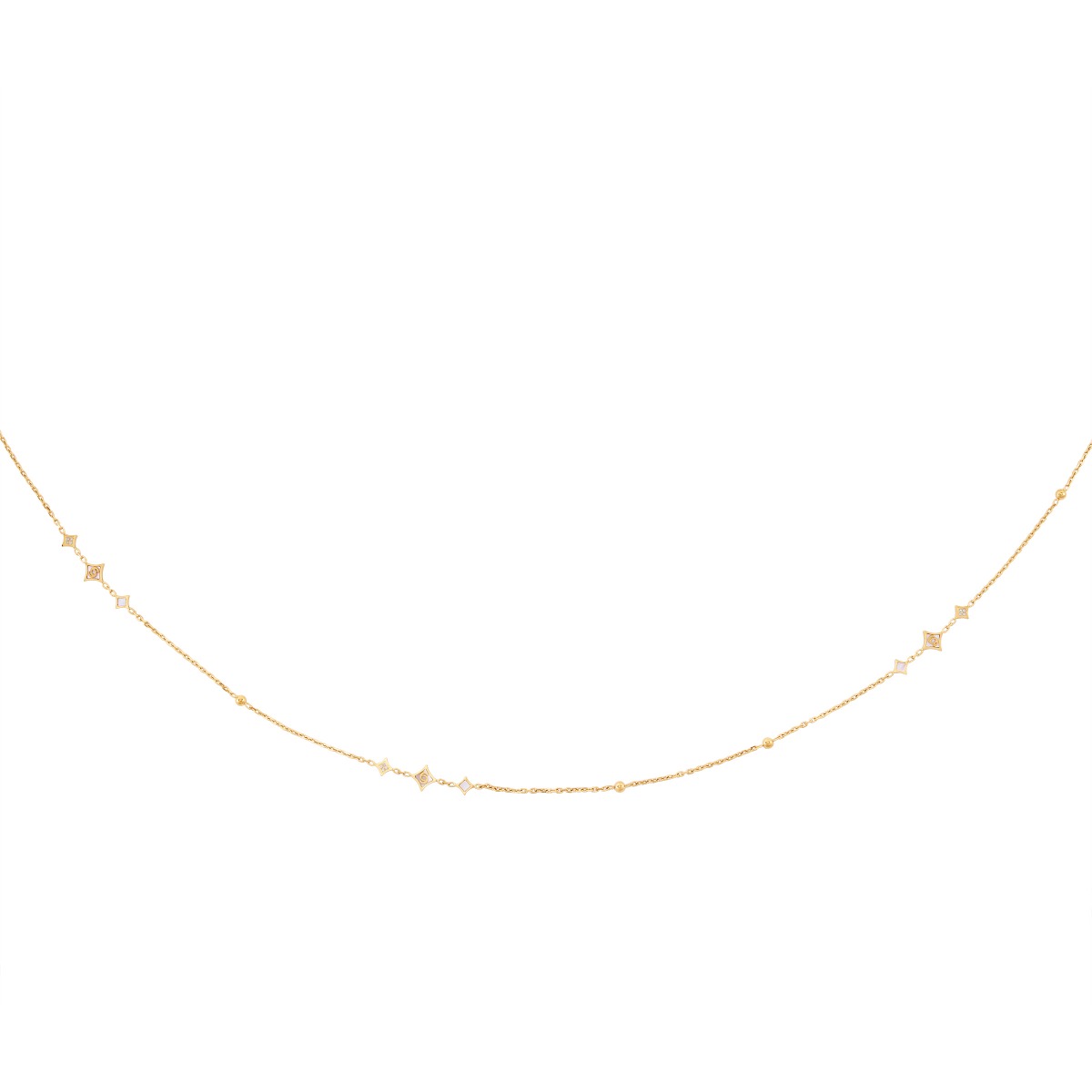 سلسال فرانشيسكا من شيروتى 1881 للنساء باللون الذهبى